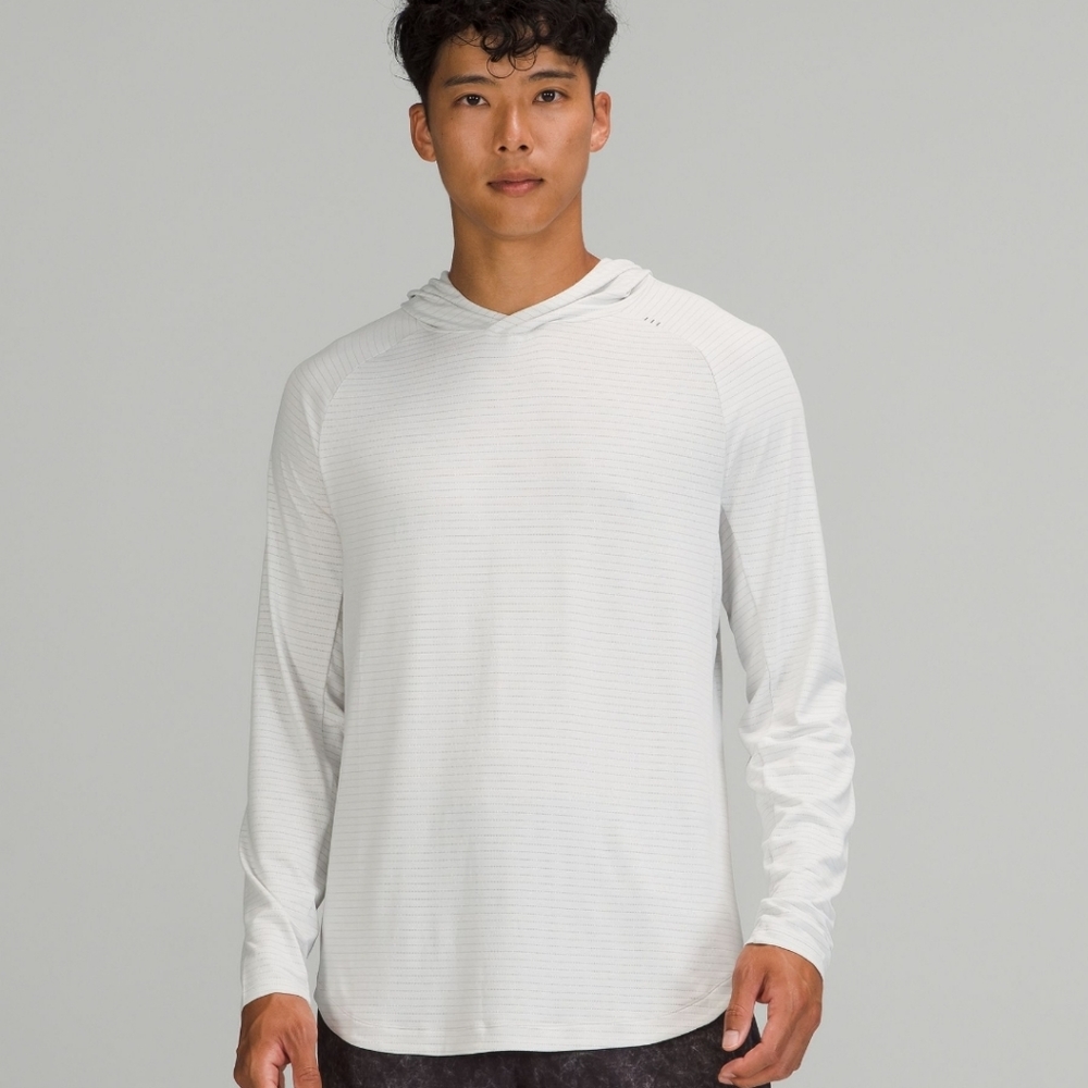 Lululemon Drysense Hoodie. Heathered Vapor. Size XL.
